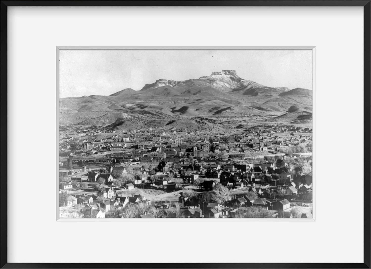 INFINITE PHOTOGRAPHS 1907 Photo Bird's-Eye View of Trinidad, Colorado