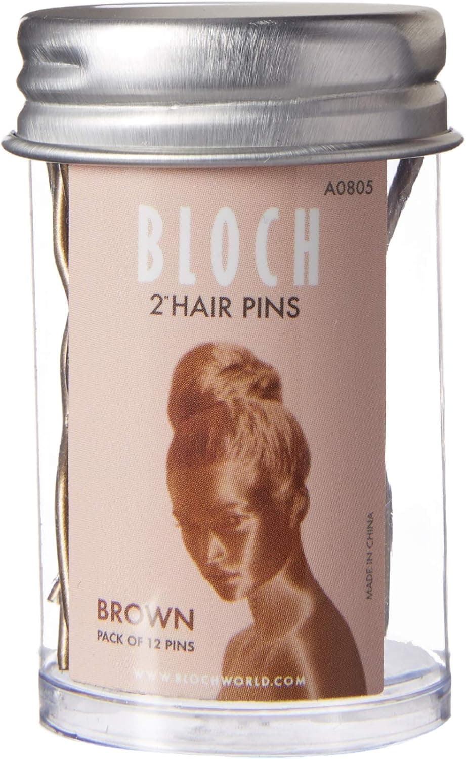 Bloch Hair Pins - 2" - 12 Pack