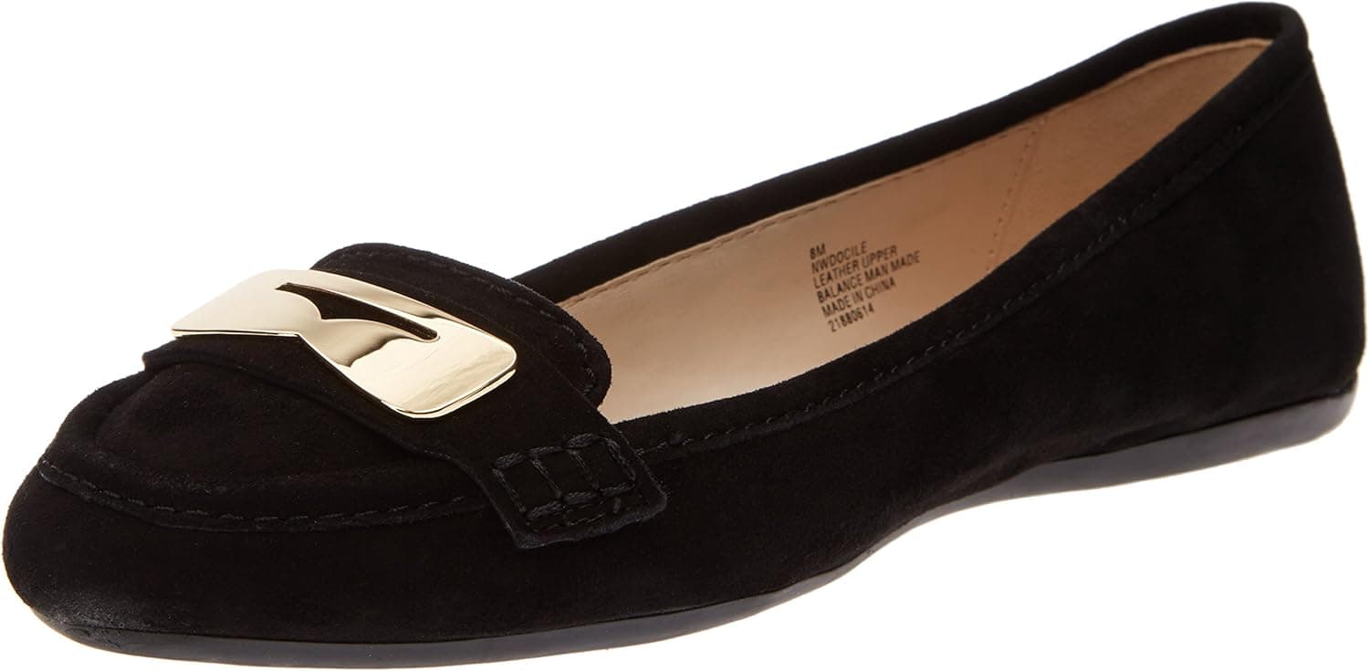 Nine West Women's Docile Suede Ballet Flat