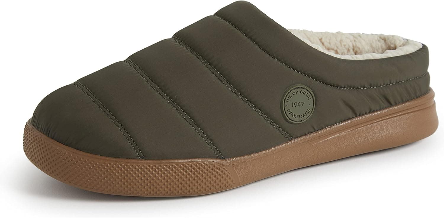 Dearfoams Men's Andre Sport Lounge Clog