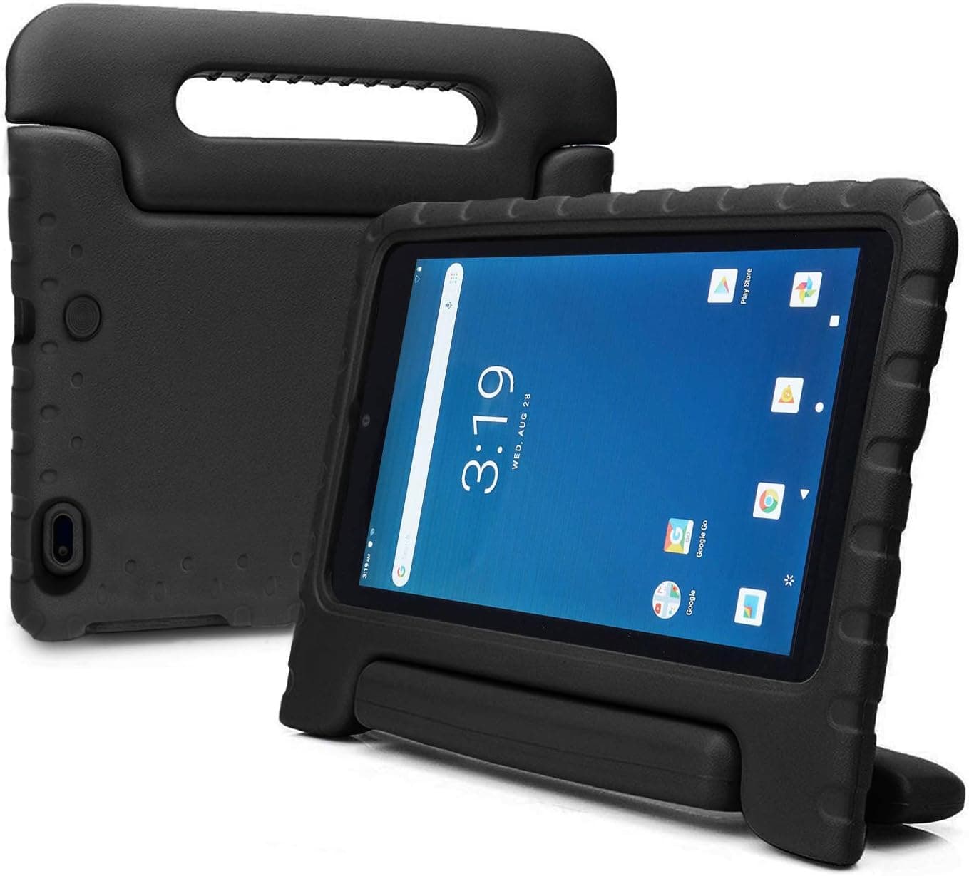 Bolete Kids Case for Onn 7 inch Tablet, Surf Onn 7 Tablet Case, Shockproof Light Weight Handle Stand Case for Walmart Onn 7" Tablet Android 2019 (Model: 100005206) - Black
