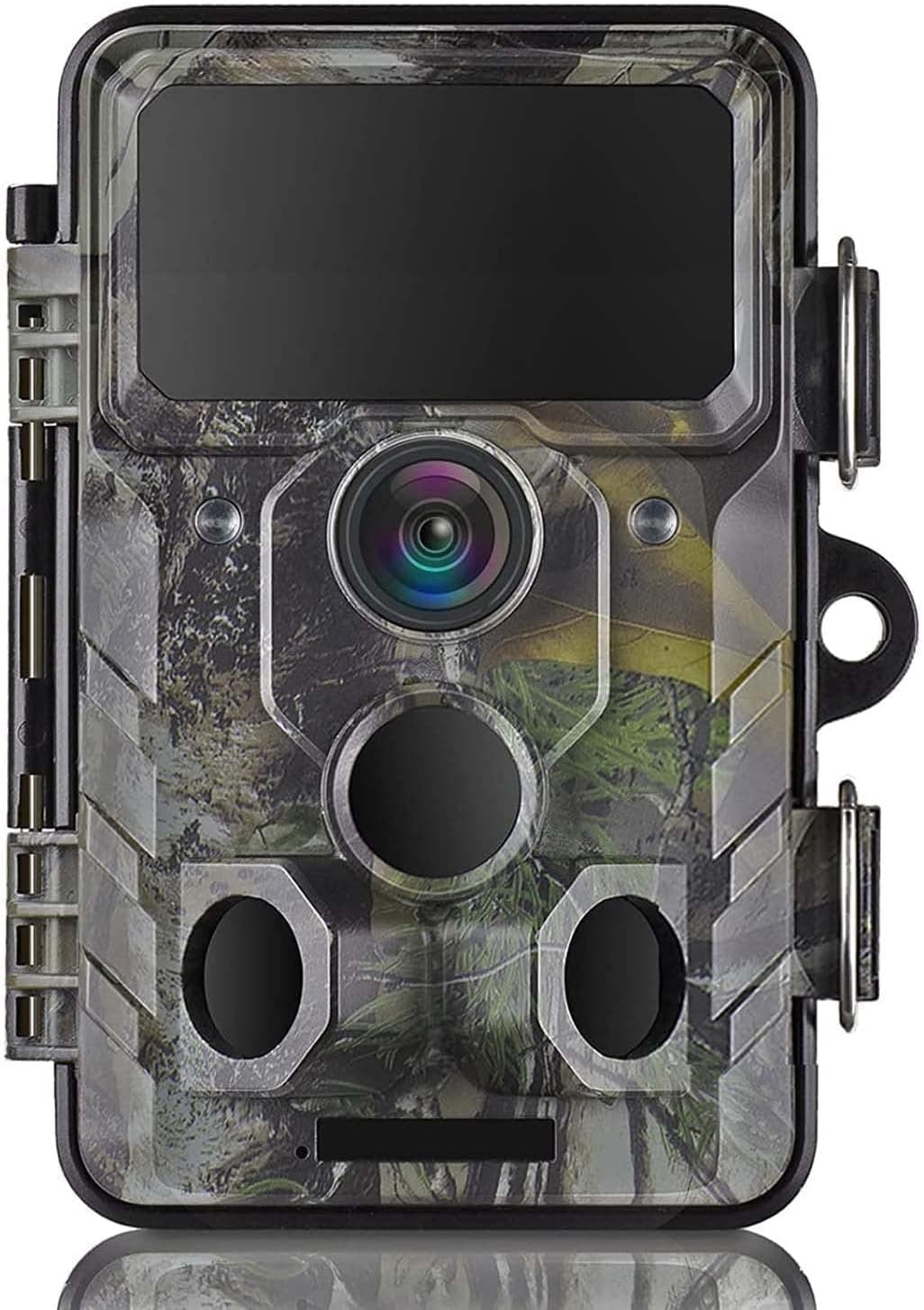Trail Camera WiFi, 1296P 20MP Bluetooth Wireless Game Camera with Night Vision Motion Activated, 0.1s Trigger Speed, IP66 Waterproof, 120° Wide Angle Wildlife Hunting Camera for Animal Monitoring