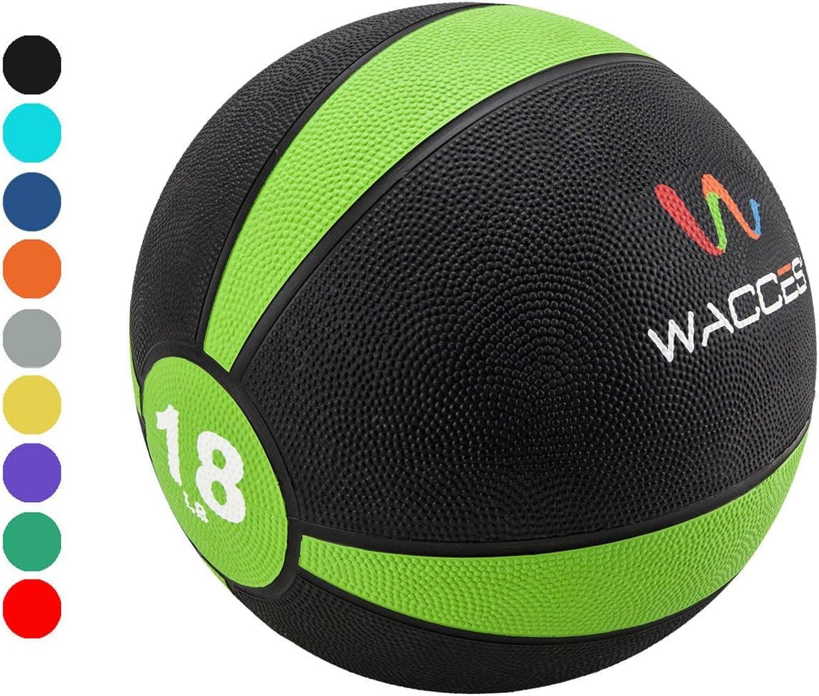 Wacces Weighted Fitness & Medicine Ball Muscle Driver, 18 lbs