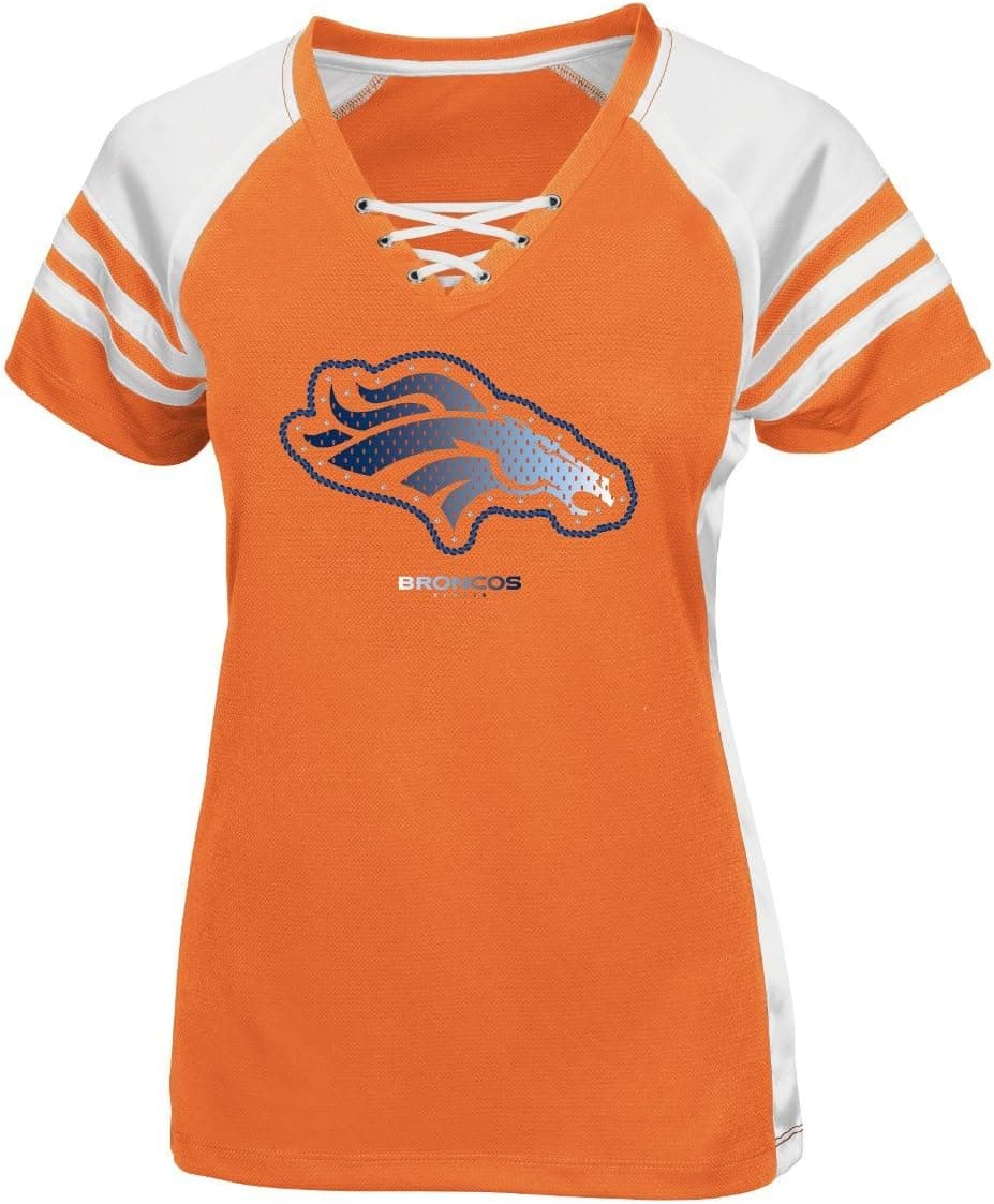 VF Denver Broncos Womens Draft Me VIII Jersey V-Neck T-Shirt