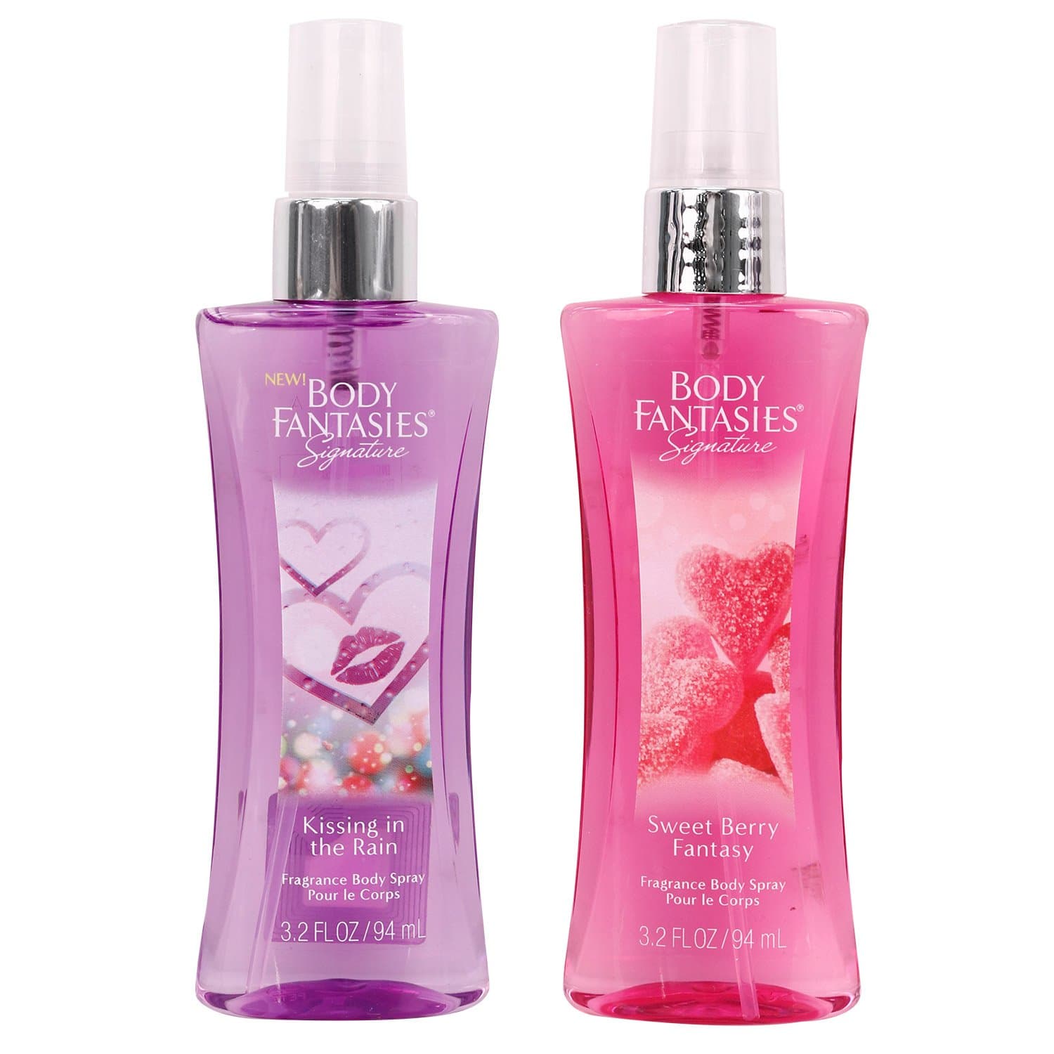 Body Fantasies PARFUMS DE COEUR Fragrance Body Spray (Sweet Berry Fantasy) 3.2oz (12 PACK!!)