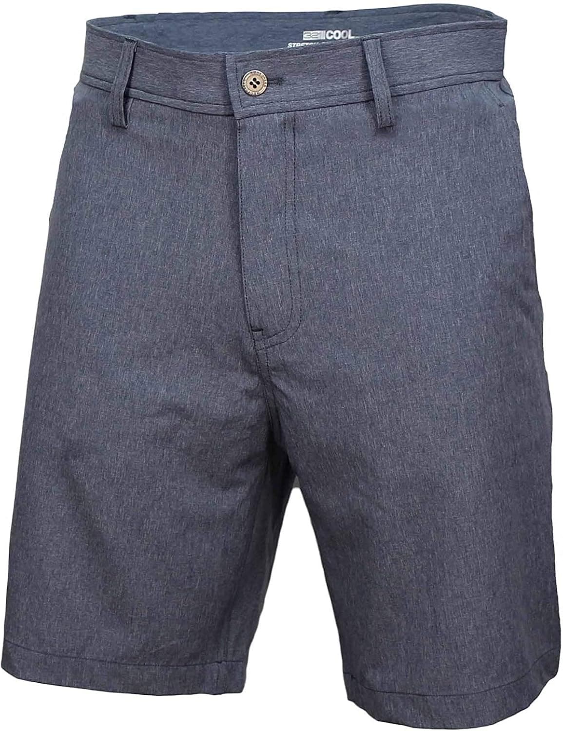 32 DEGREES Cool Men's Hybrid Stretch Performance Zip Flat Front Shorts, Golf, Dress