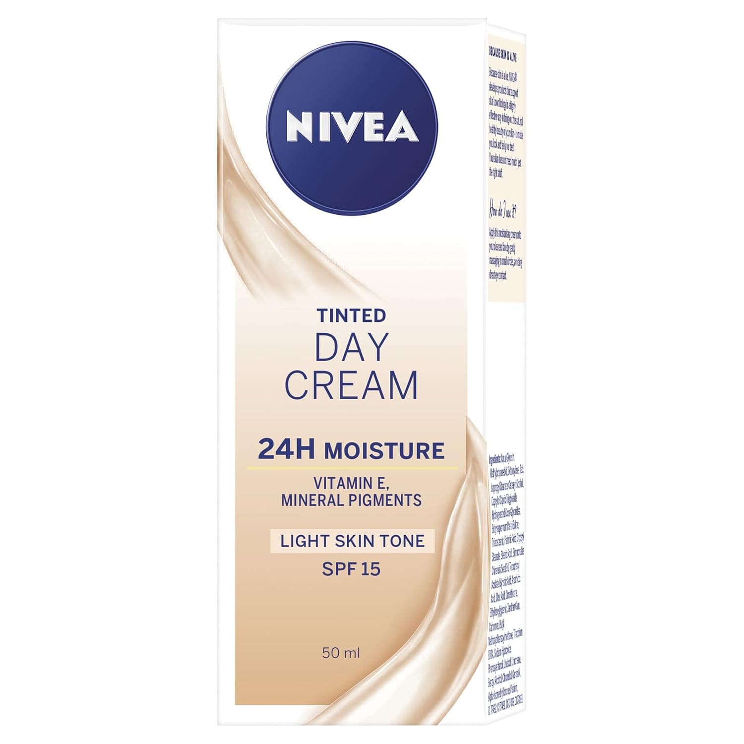 Nivea Visage Daily Essentials Tinted Moisturising Day Cream Natural SPF 15 (50ml)