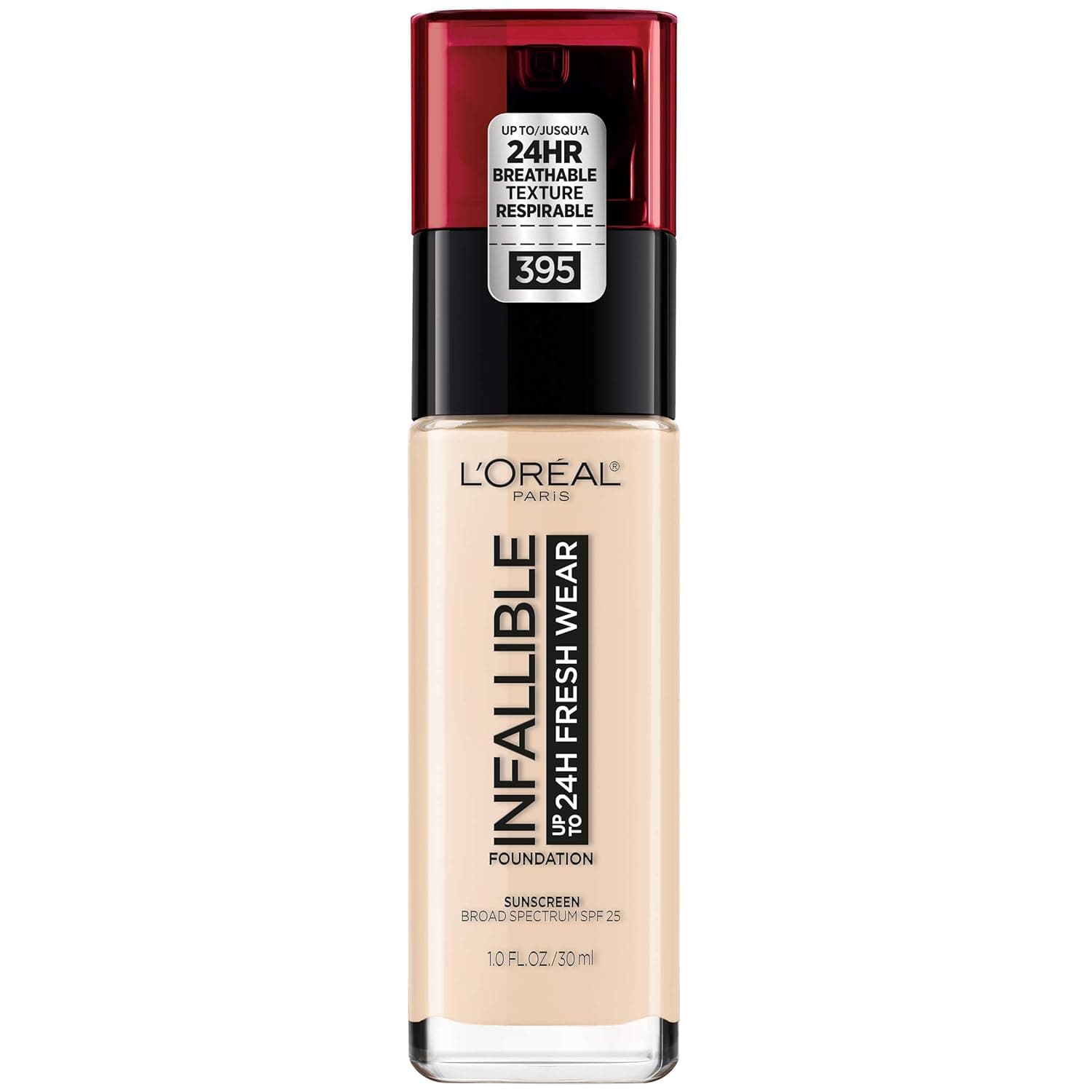 L'Oréal Paris Makeup Infallible Up to 24 Hour Fresh Wear Foundation, Rose Pearl, 1 Ounce