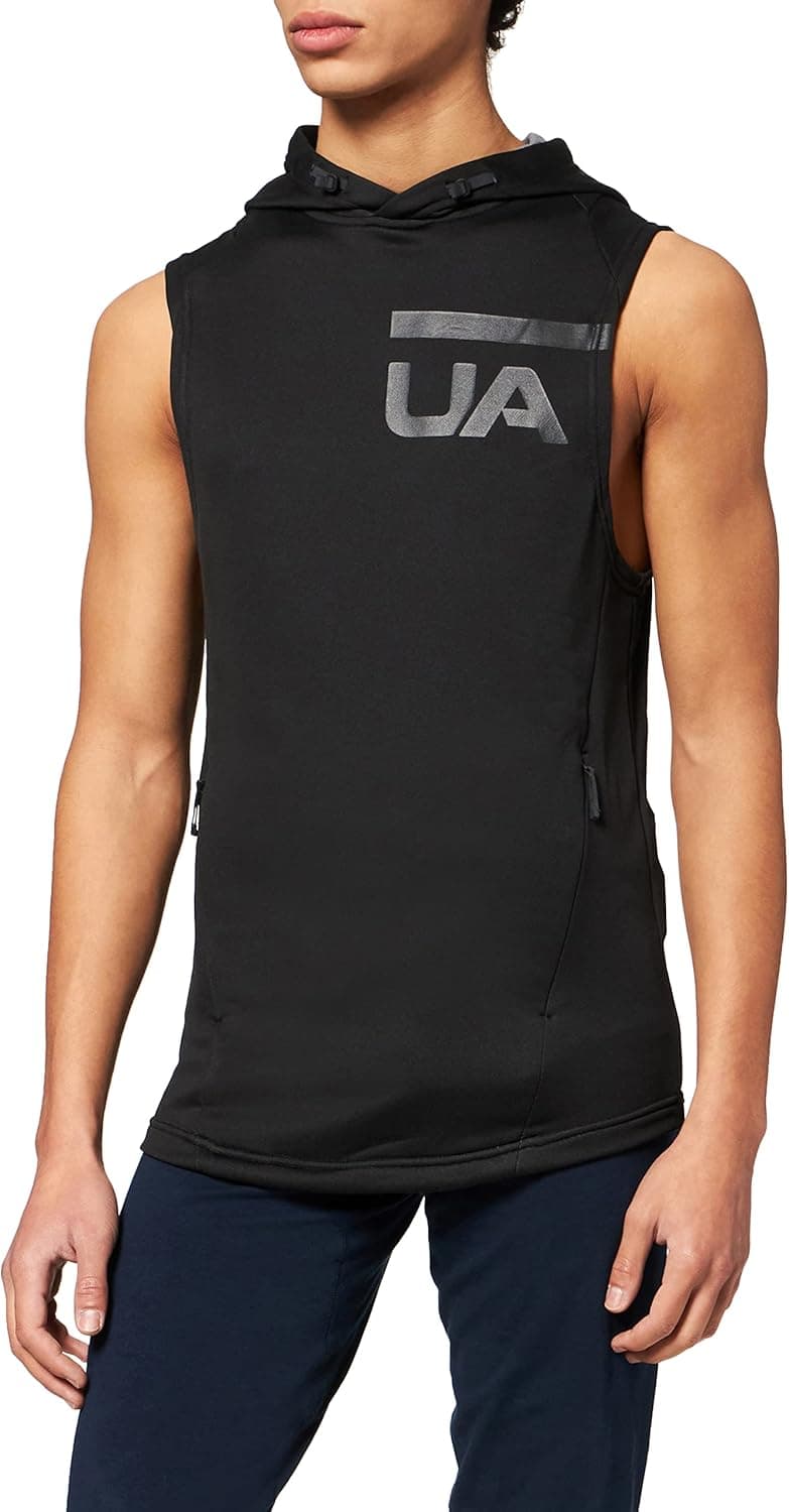 Under Armour mens Tech Terry Sleeveless Hoodie