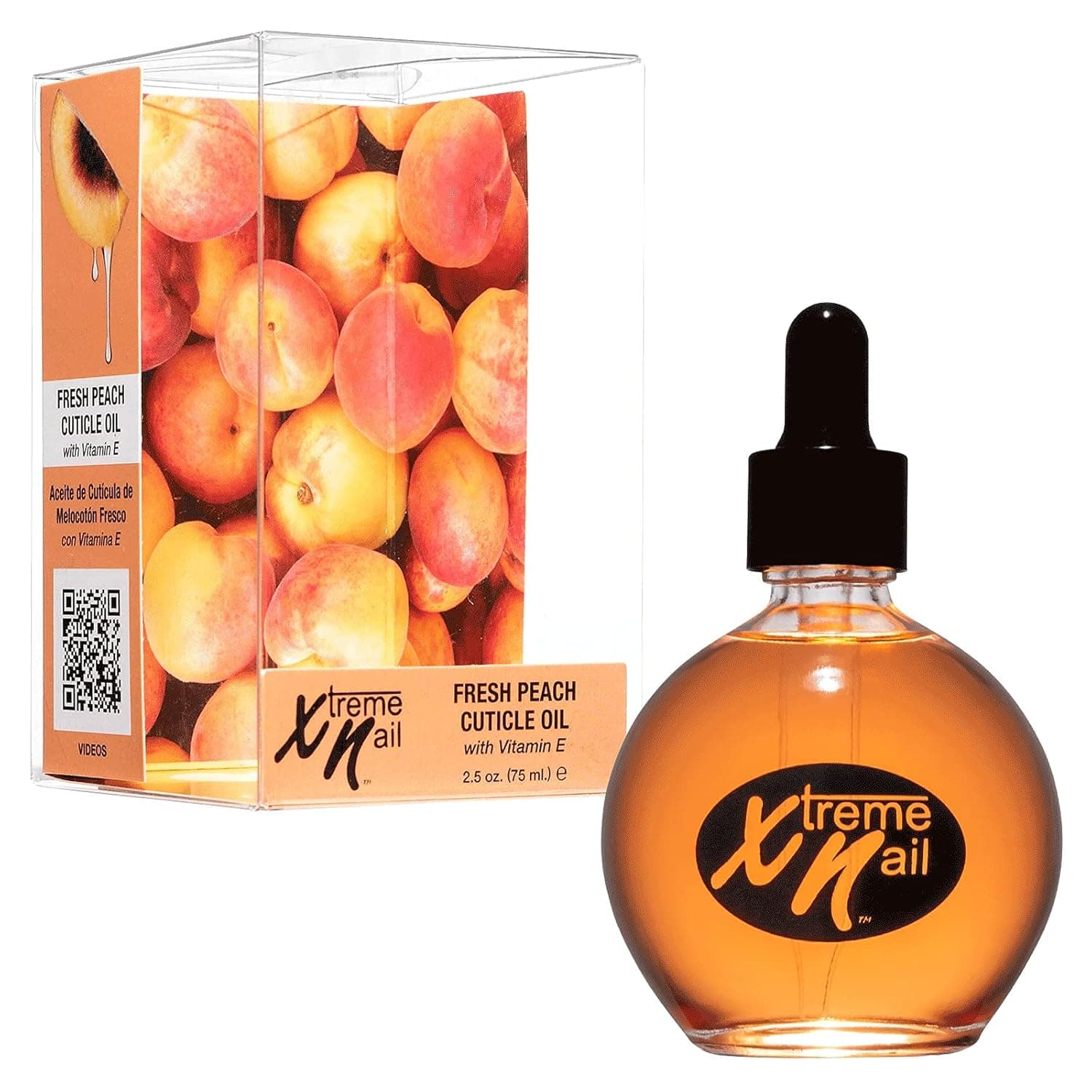 Americanails Xtreme Nail Fresh Peach Cuticle Oil 2.5oz