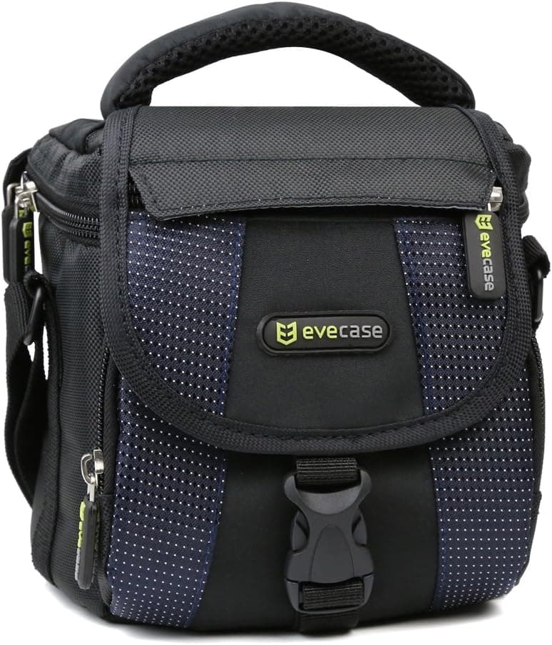 Evecase Universal Compact Camera Case for Canon PowerShot SX540, SX420, G3 X, SX530, SX520, SX510, SX500, SX410, SX400, SX170, SX60, SX50, SX40, SX30 is HS, EOS M Digital Camera