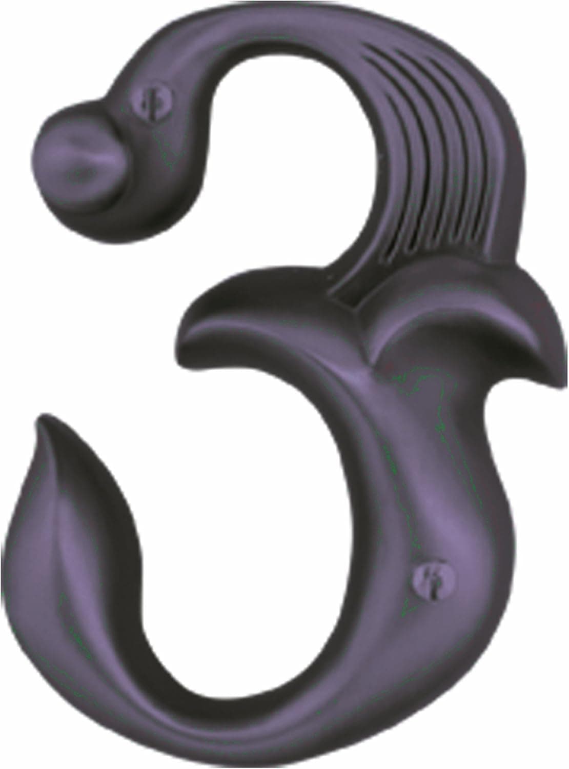 Atlas Homewares AN3-O Alhambra House Number 4-Inch, Aged Bronze