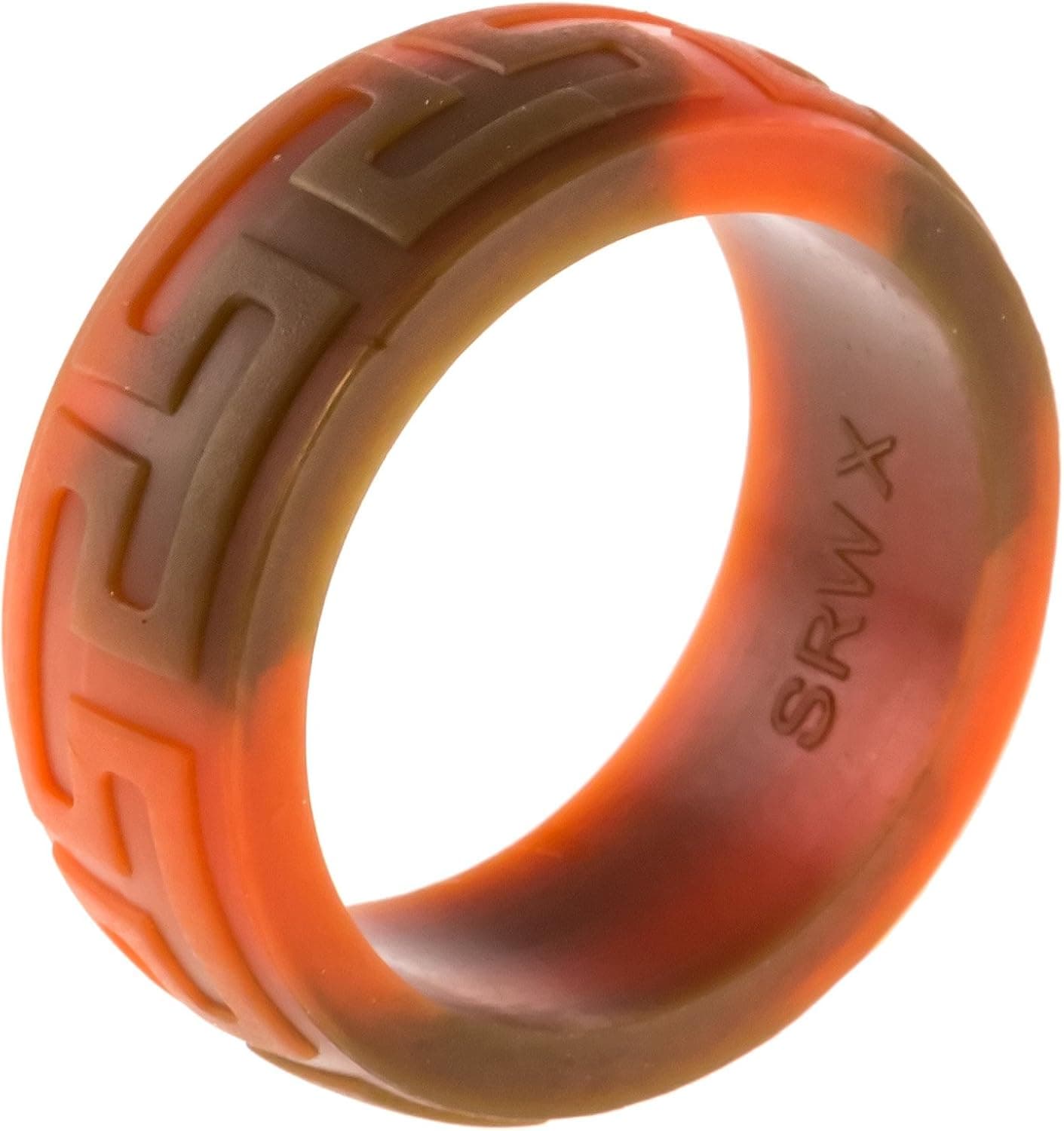 Heavy Duty Silicone Wedding Ring THICKEST & Strongest Wedding Bands w/Unique Designs- for Our Toughest Customers- Easy Exchanges