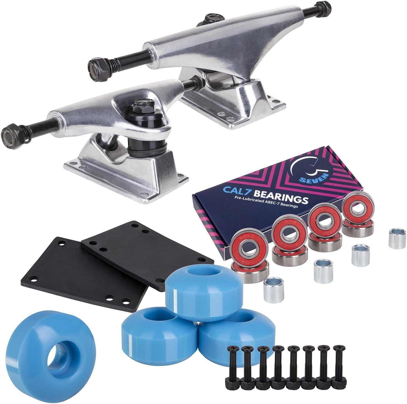 Cal 7 Combo with 139mm Trucks, Wheels, Bearings