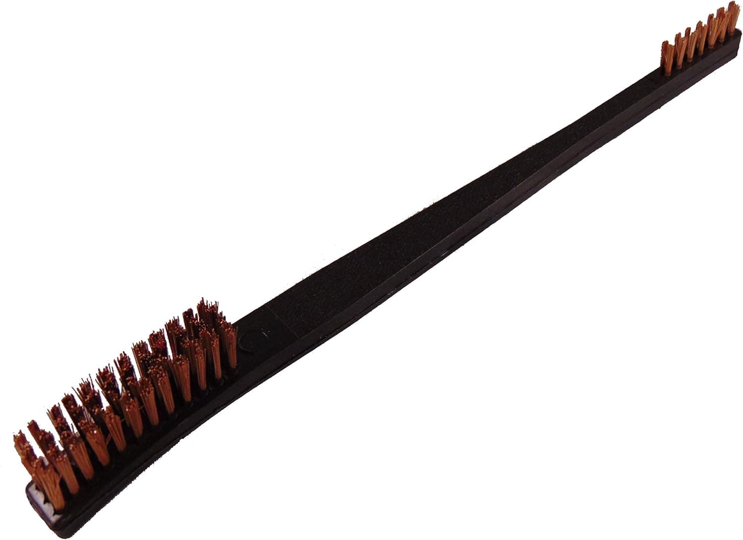 (10 Brushes) Type-III 7" Black Double Sided Bronze Gun Cleaning Brush Set