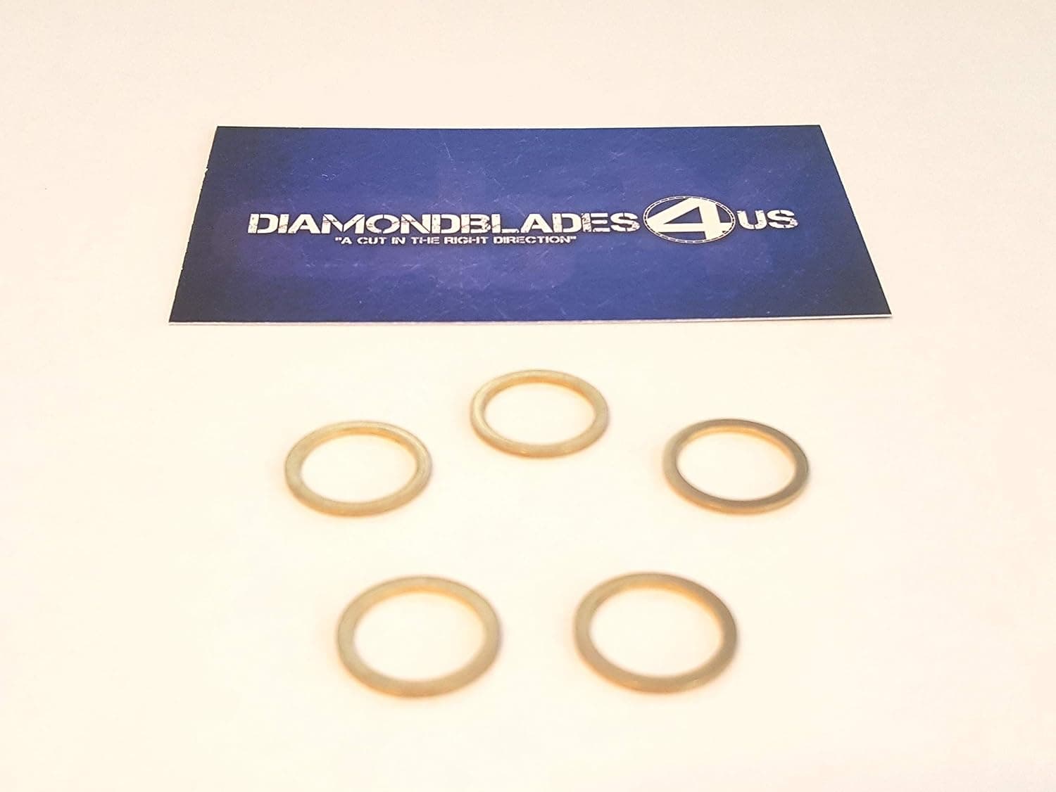 5 Pack of Adapter Bushings Converts 5/8" down to 1/2" for saw blades
