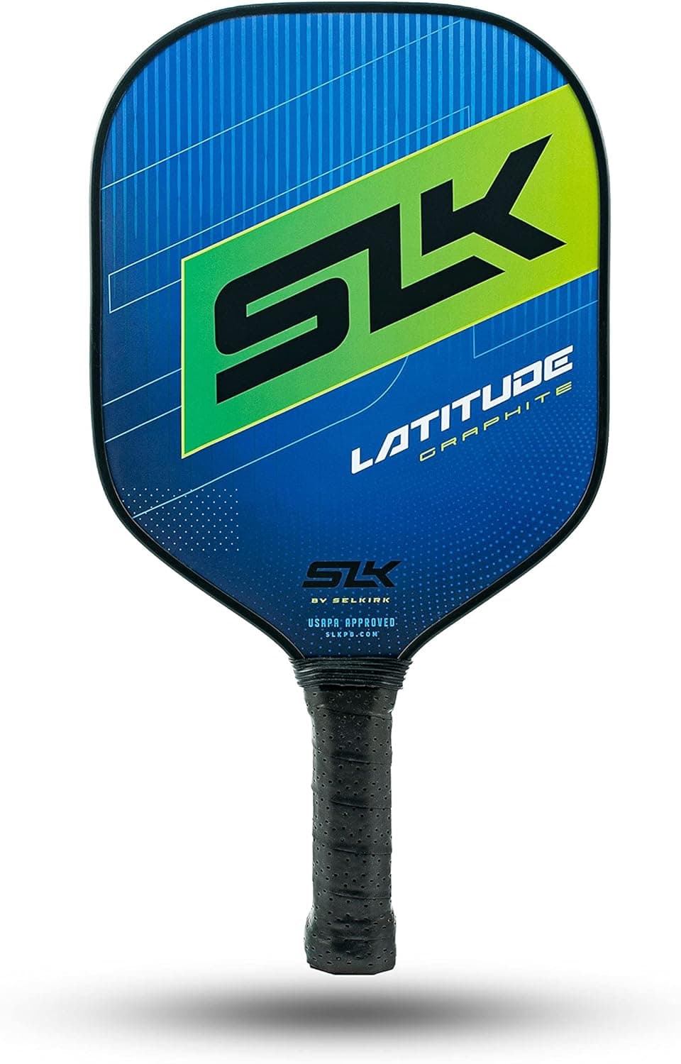 SLK Latitude Pickleball Paddle | Graphite Pickleball Paddle Features G4 Graphite Face with Polymer Rev-Core | Pickleball Rackets Designed in USA | Lightweight Pickle Ball raquette |