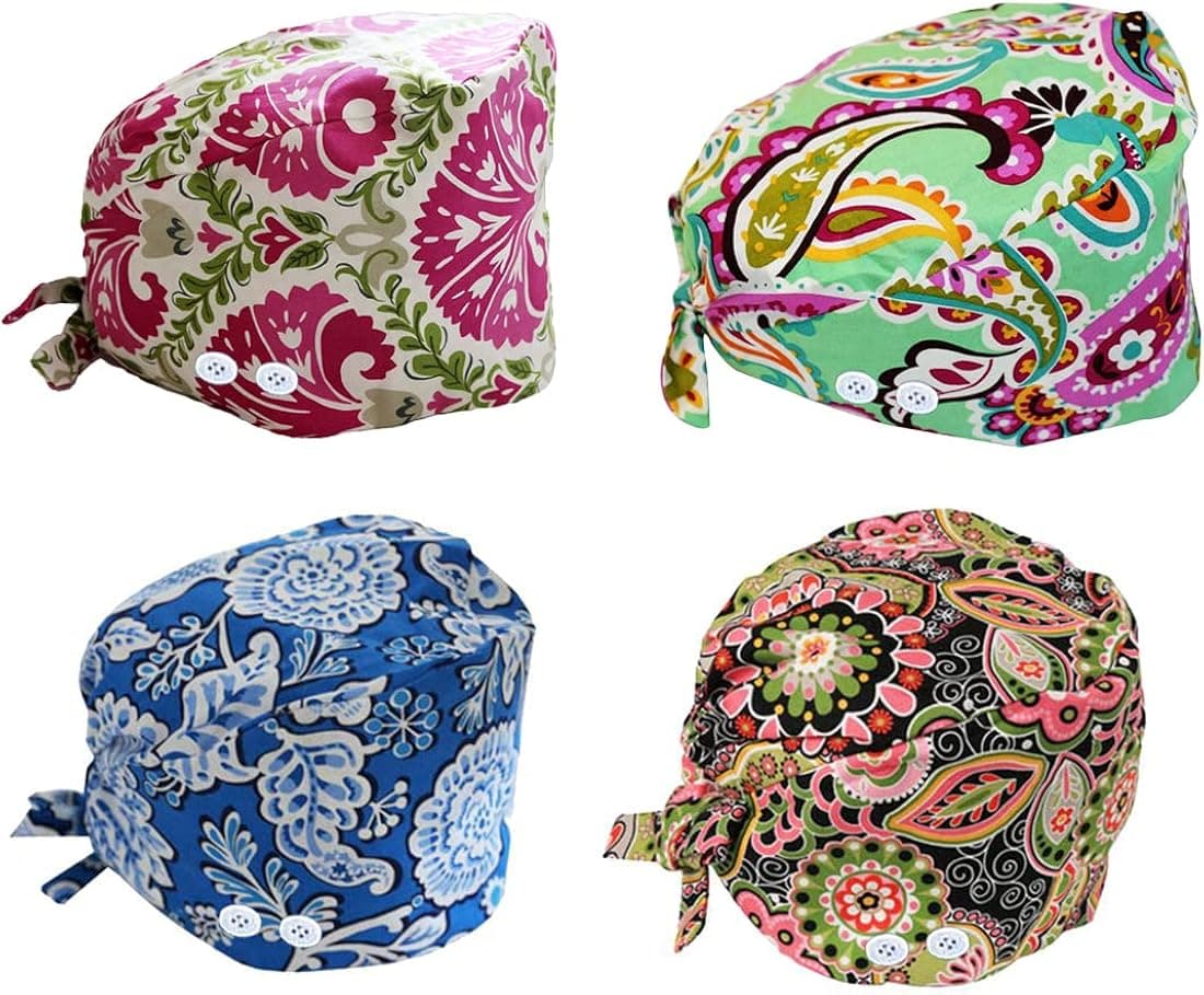 JoyRing Tie Back Working Cap with Sweatband Ponytail