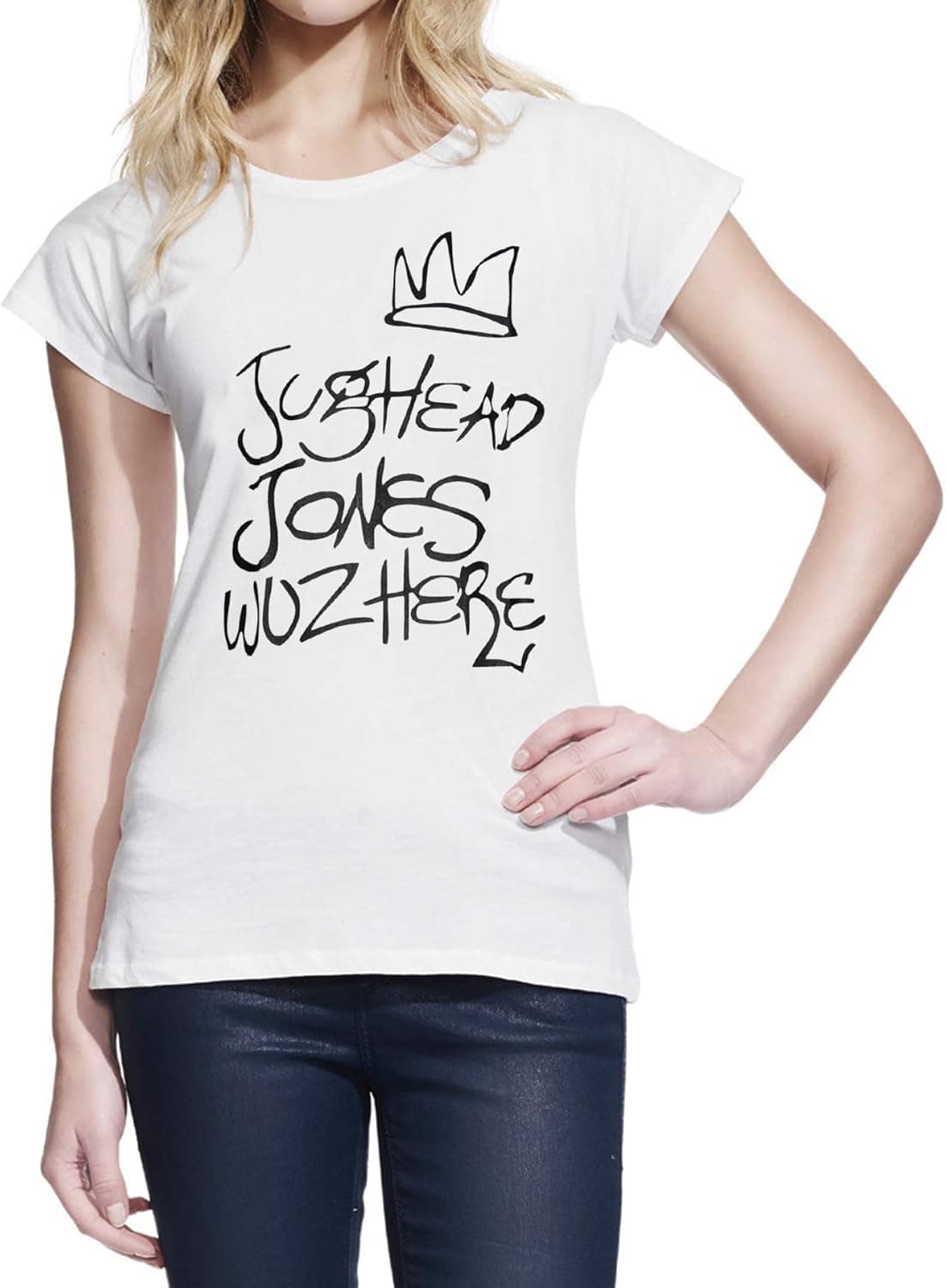 Jughead Jones Wuz Here TV Show Series Teen Women T-Shirt
