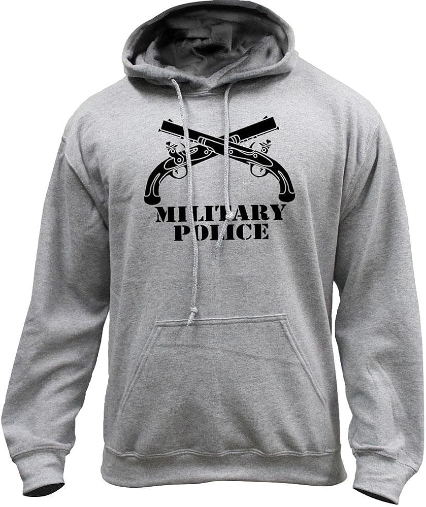 Army Military Police Branch Insignia Military Veteran Pullover Hoodie