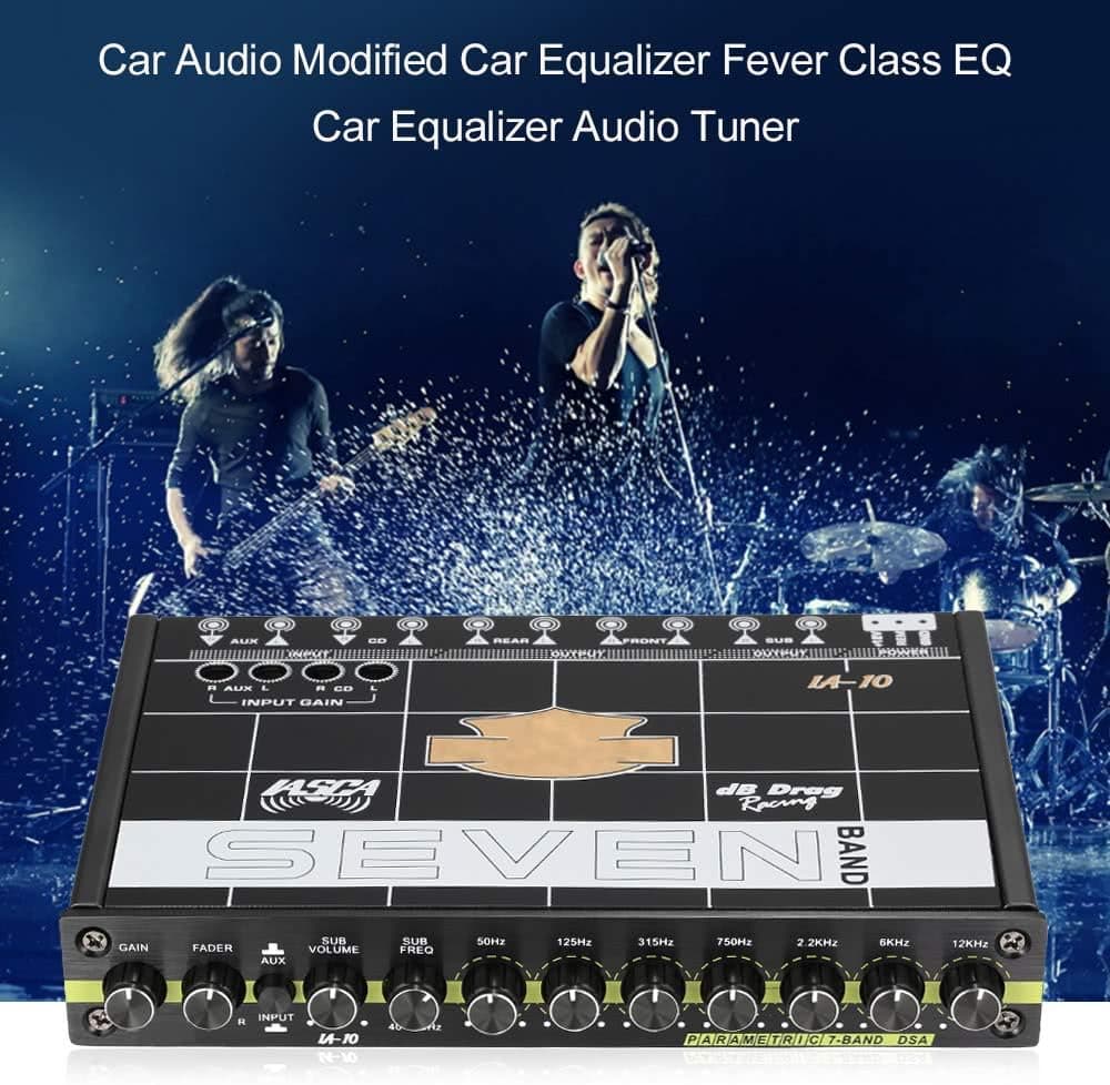 Car Audio Modified Car Equalizer Fever Class EQ Car 7 Equalizer Car Audio Tuner