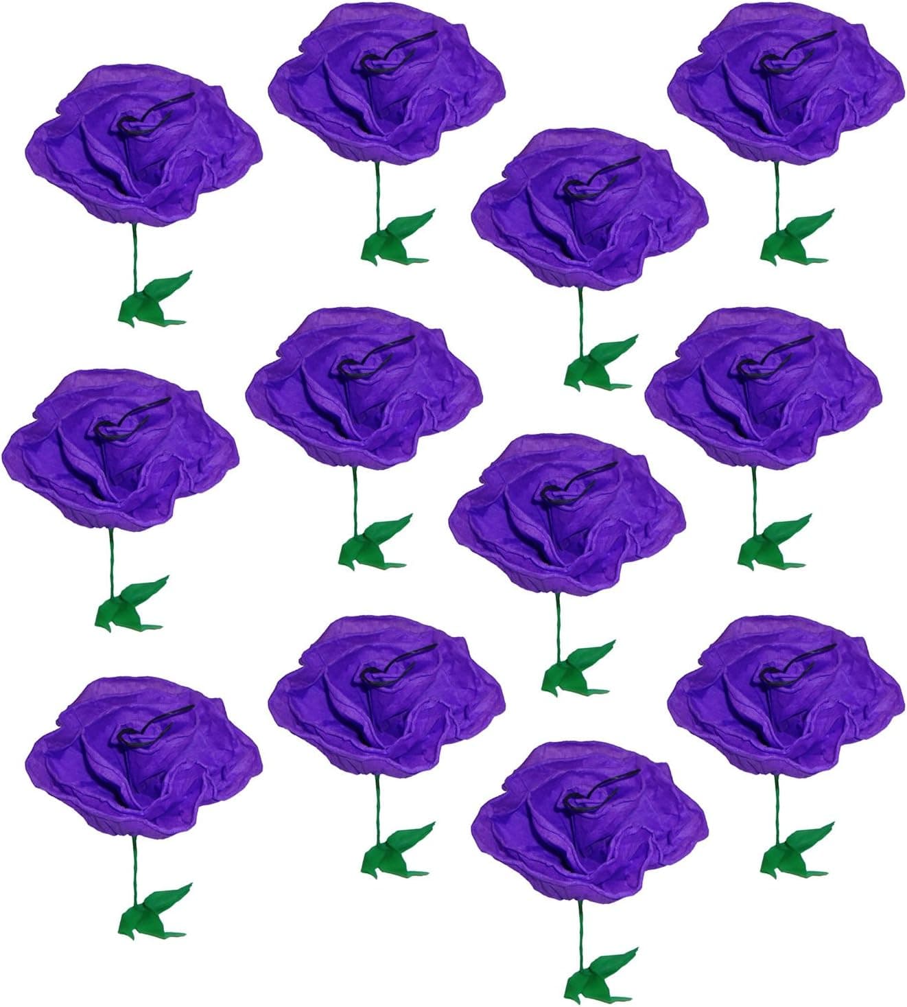 Mexican Fiesta Crepe Paper Flowers - Gardenias (Small Size one dozen)