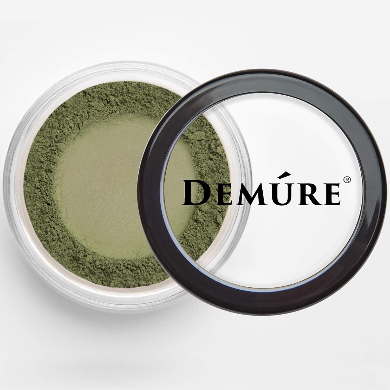 Demure Mineral Make Up Eye Shadow (Green Khaki), Matte Eyeshadow, Loose Powder, Eye Makeup, Professional Makeup By Demure