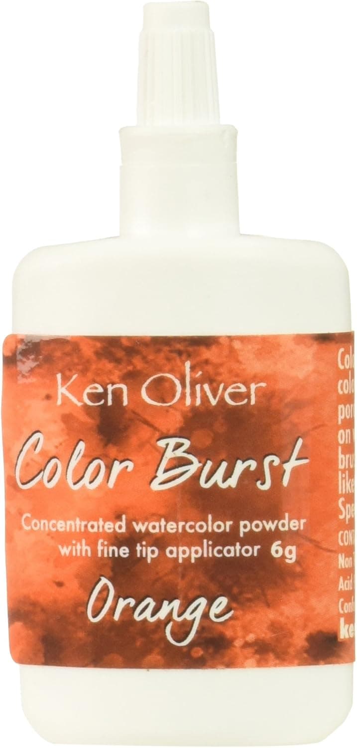 Contact USA KN06110 6g Orange Crafts KOliver Color Burst