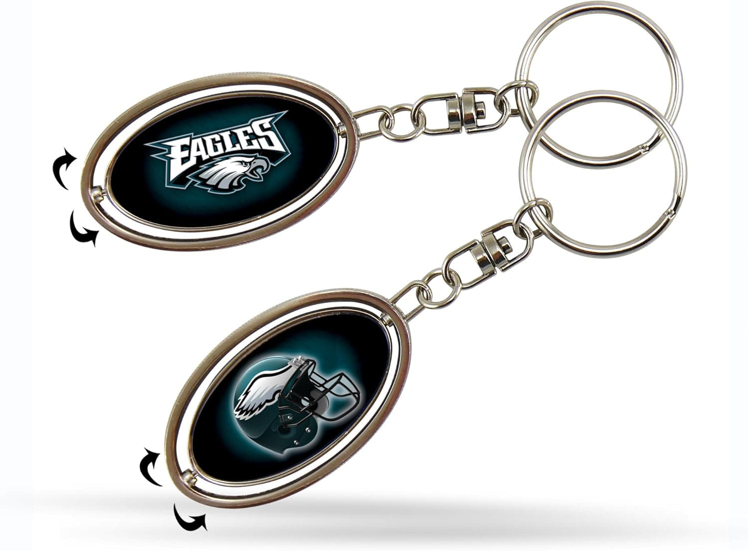 Rico NFL Spinner Keychain