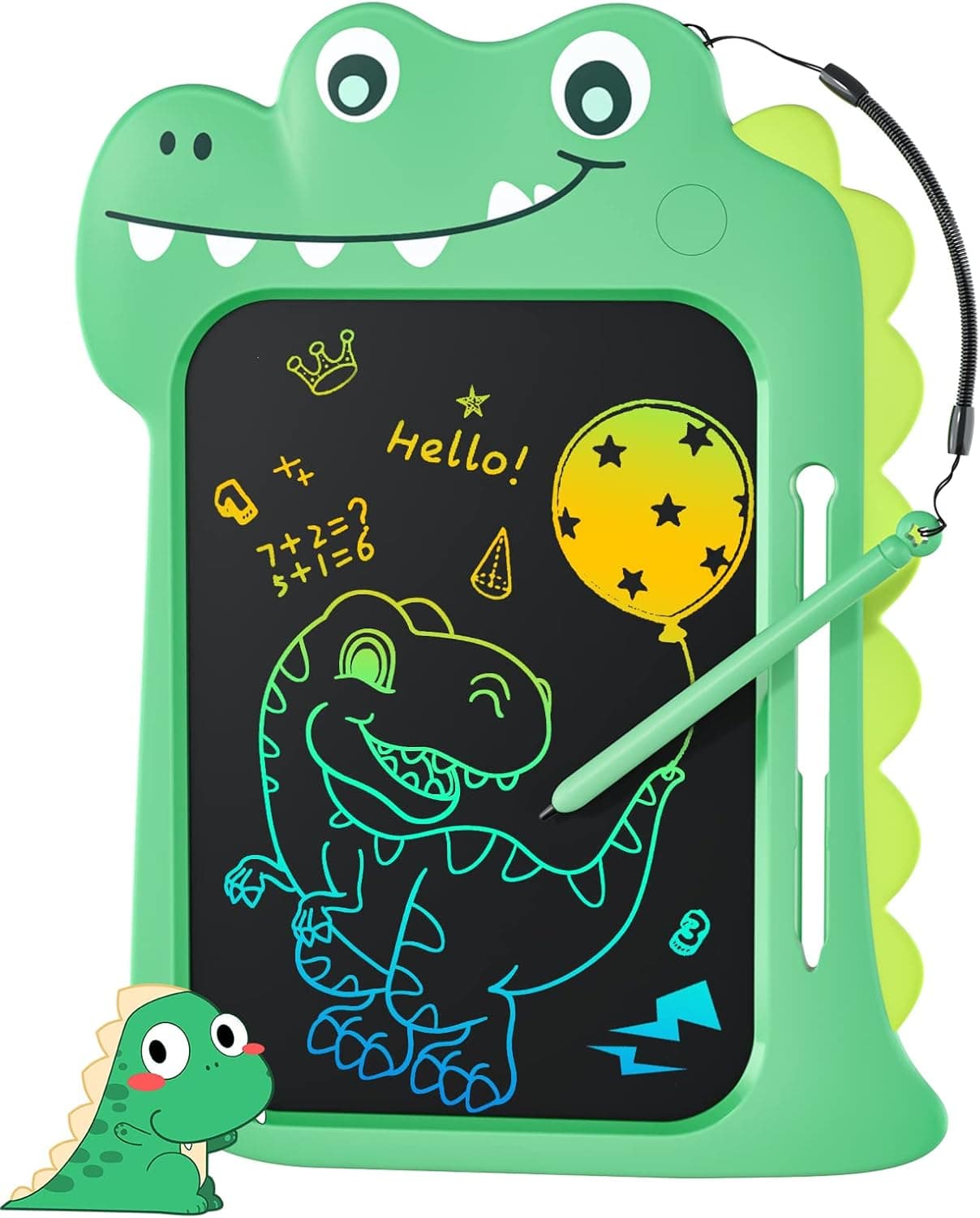 LCD Writing Tablet for Kids, 8.5-Inch Toddler Doodle Board Drawing Board Toys for 3 4 5 6 7 Year Old, Dinosaur Drawing Tablet Boys Girls Christmas and Birthday Gift, Education Learning Toys