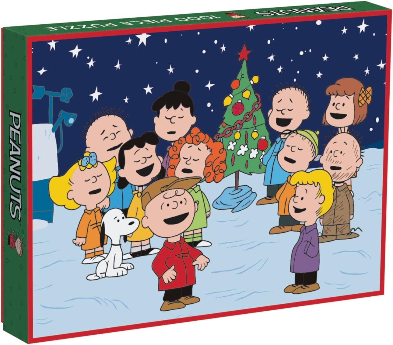 Galison Peanuts Holiday 1000Piece Puzzle