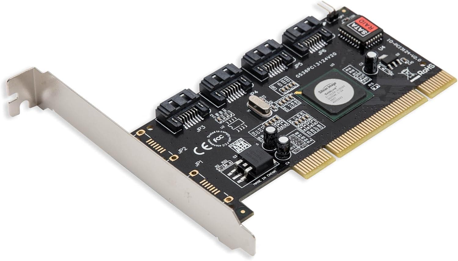 4 Port SATA II PCI RAID Card