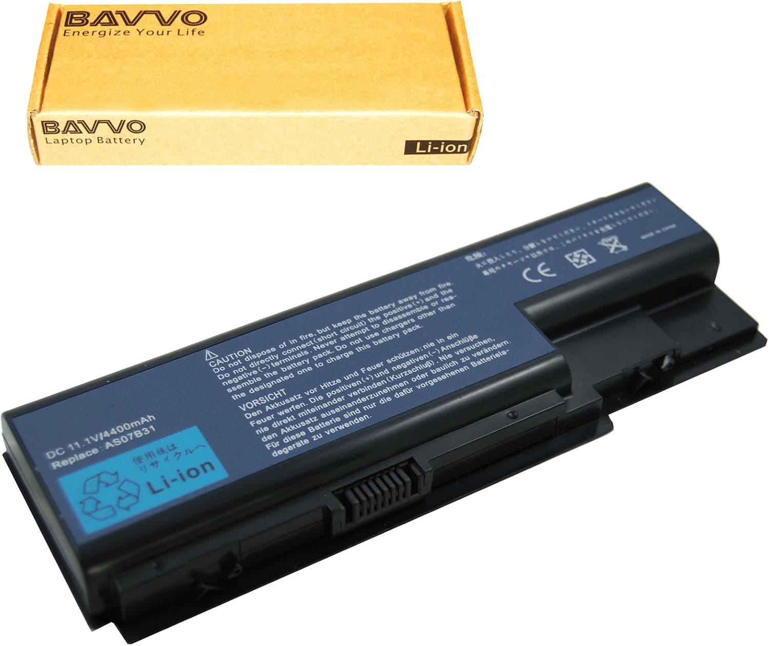 Bavvo Battery Compatible with ACER Aspire 7535-5408