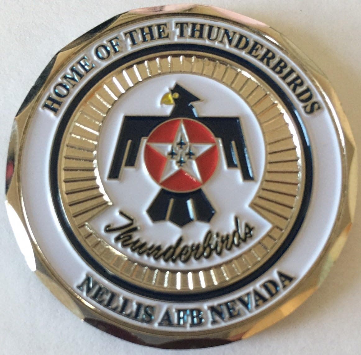 Challenge Coin Nellis AFB Thunderbirds
