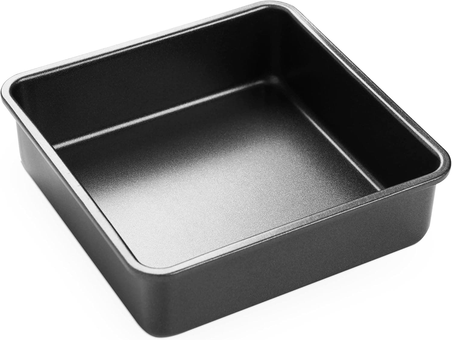 OJelay 6 inch Square Cake Pan (Diagonal 8") Nonstick Small Square Baking Pan for Brownie, Lasagna, Cookies