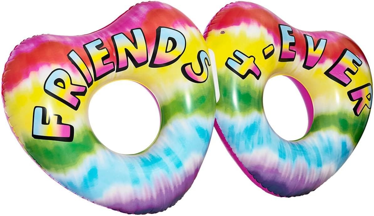3C4G Double Heart Friends Pool Float