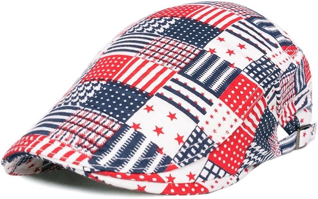 LETHMIK Cotton Flat Cap Gatsby Duckbill Hat Newsboy Ivy Irish Cabbie Scally Cap