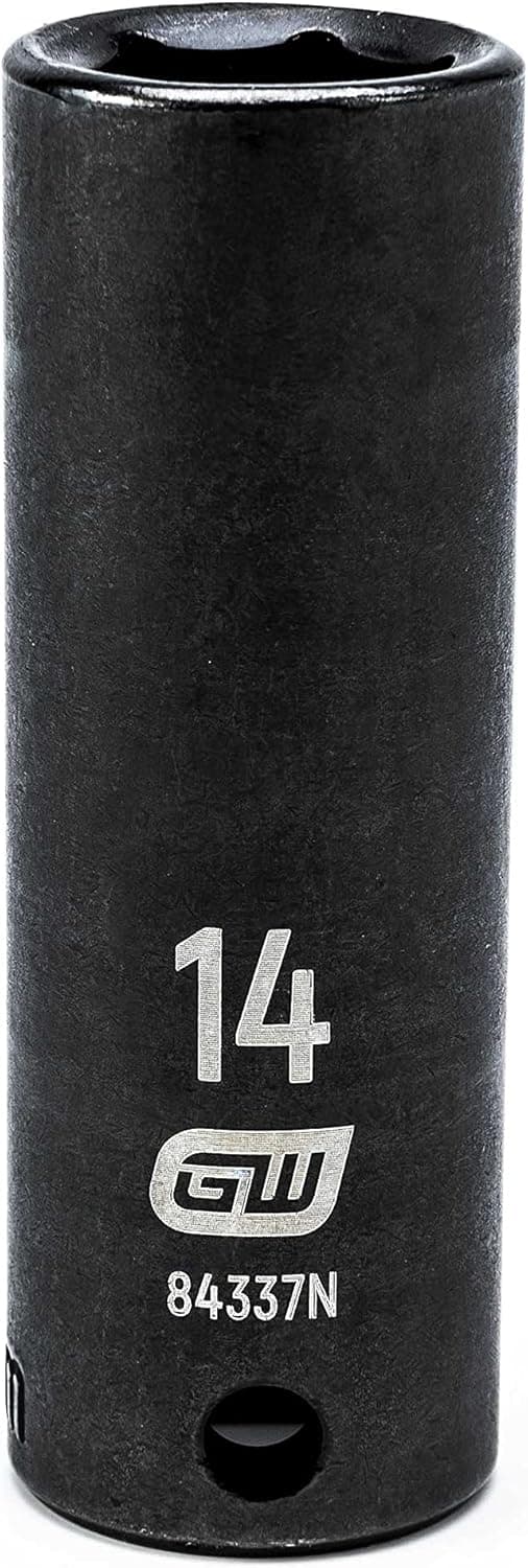 GEARWRENCH 3/8" Drive Deep Impact Metric Socket 14mm, 6 Point - 84337N