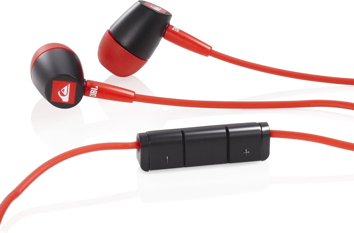 JBL Quicksilver In-Ear Headphones - Vibe Red/Black (Discontinued by Manufacturer)
