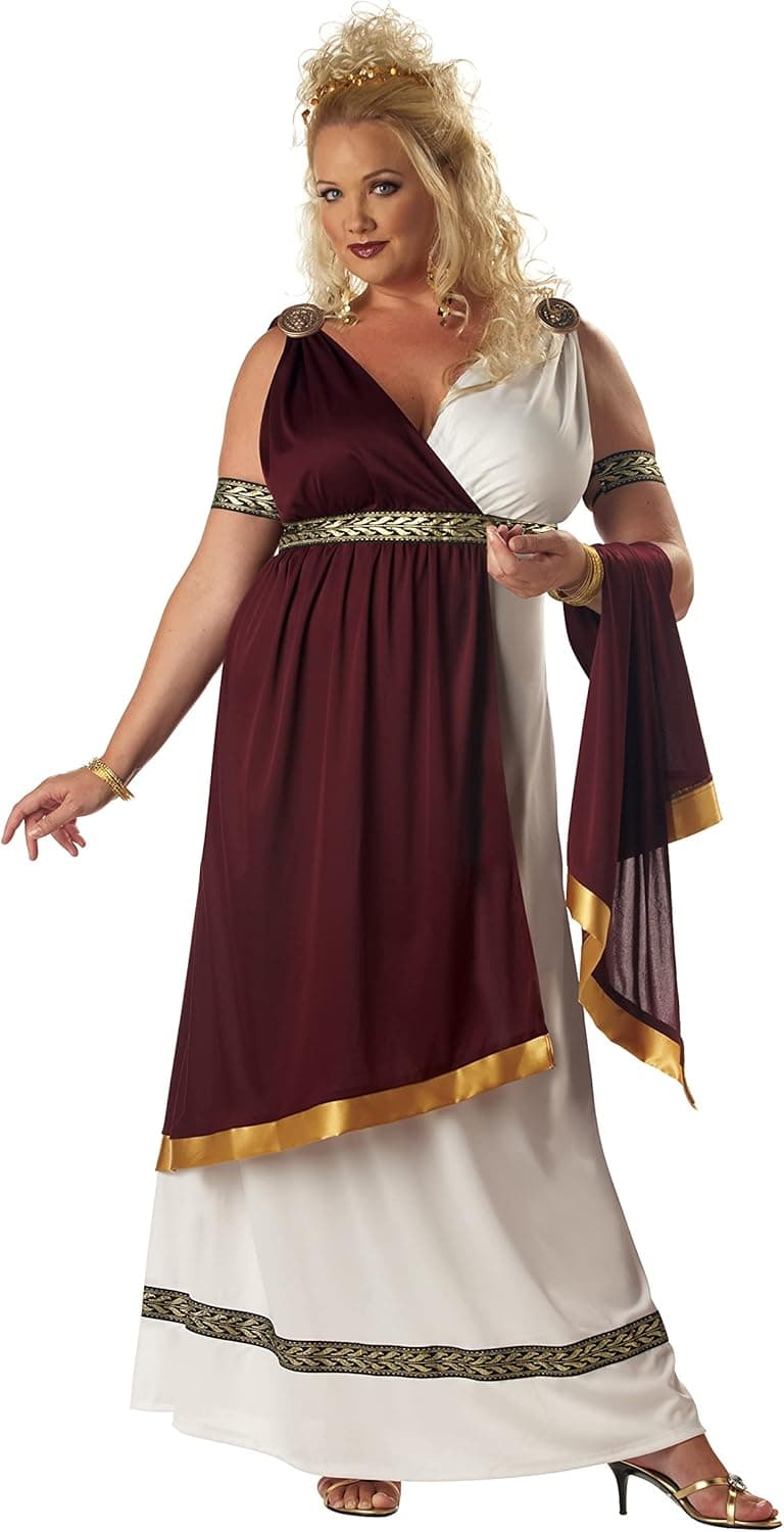 Plus Size Roman Empress Costume