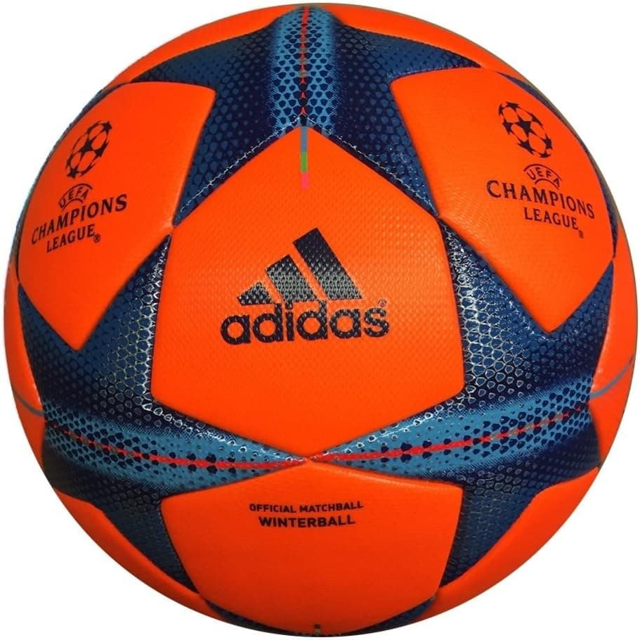Adidas Finale 15 UEFA Champions League Hi-Vis Winter Official Match Ball 2015/2016 (Solar Orange)