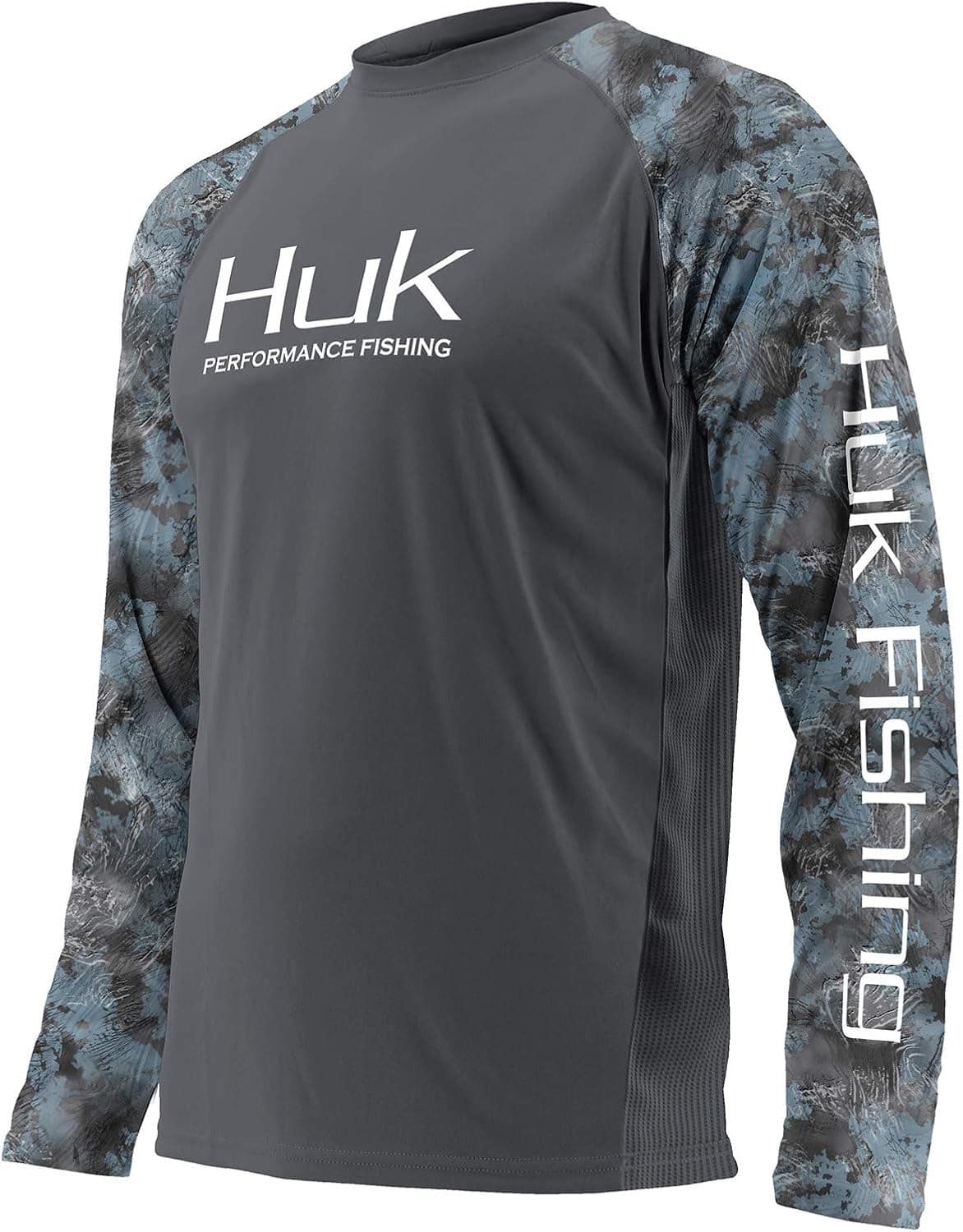 Huk Gear teen-boys unisex-child unisex_child Double Header Long Sleeve Shirt|kid's Shirt +Sun Protection