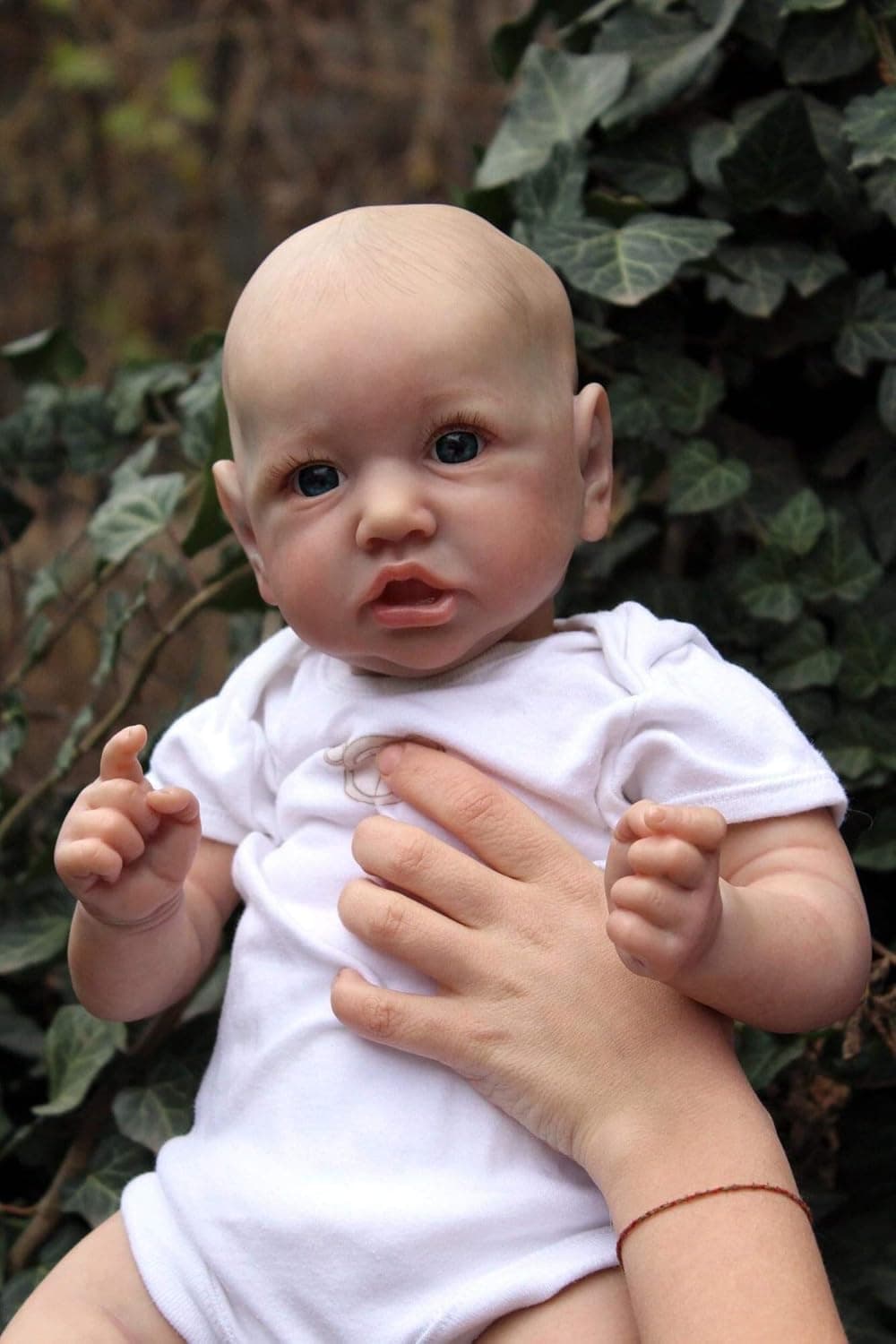 iCradle 22 Inch Reborn Baby Dolls, Realistic Newborn Baby Dolls, Lifelike Detailed Hand Painting Soft Full Body Silicone Girls Babies Doll Toy Accessories Gift for Collection & Kids Age 3+