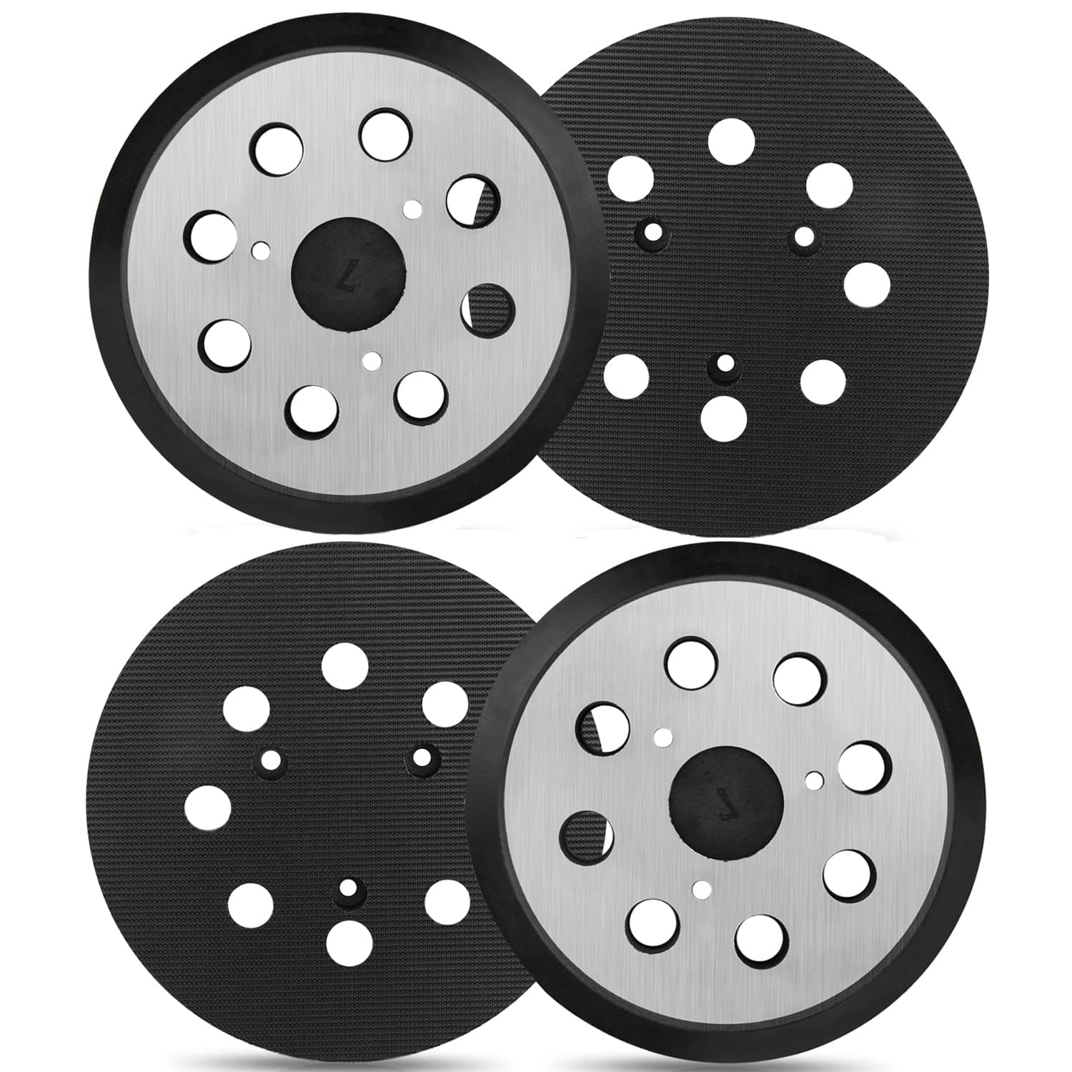 Replacement Sander Pad for Dewalt, 5" 8-Hole Hook and Loop Orbital Sanding Replacement Pads for DeWalt DW420 DW421 DW422 DW423 DW426 D2645#151281-08/DW4388 (4-Pack)