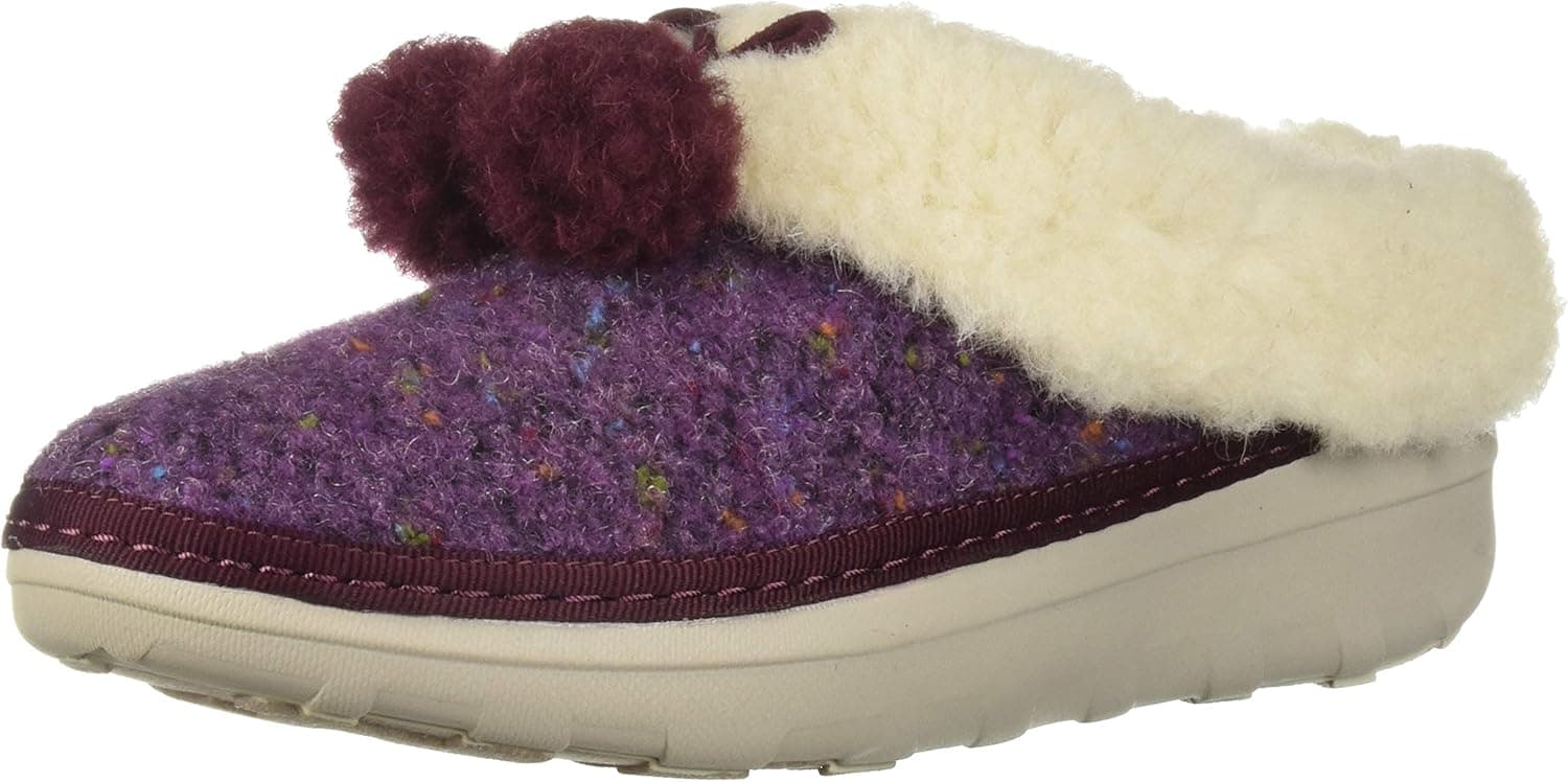 FitFlop Women's Loaff Snug Pom Slipper