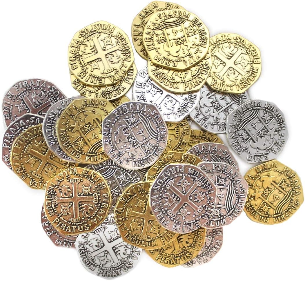 Well Pack Box Galvanized Coins Collection