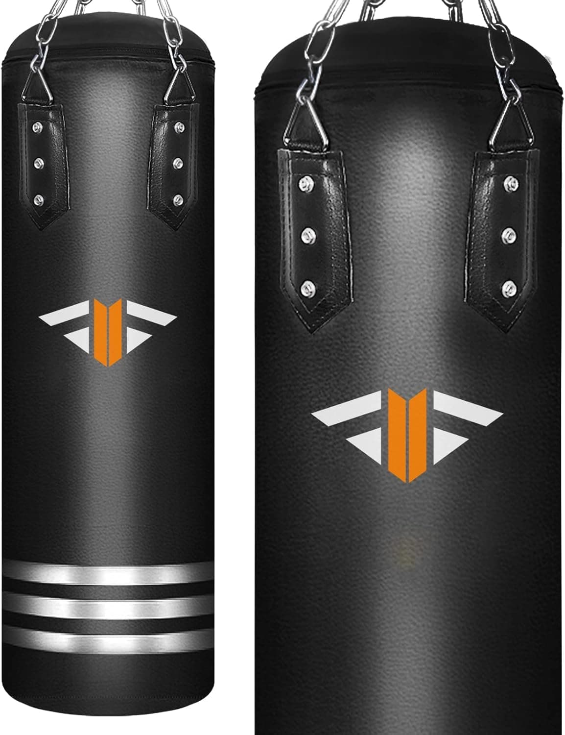 Punching Bag Filled Set for Adults Teens Kids, Upgraded 45LBS - 42 Inches Hanging Boxing Bag MMA Heavy Bag with Swing Hanger for Kickboxing, Muay Thai, MMA, Martial Arts, Karate, Home Gym