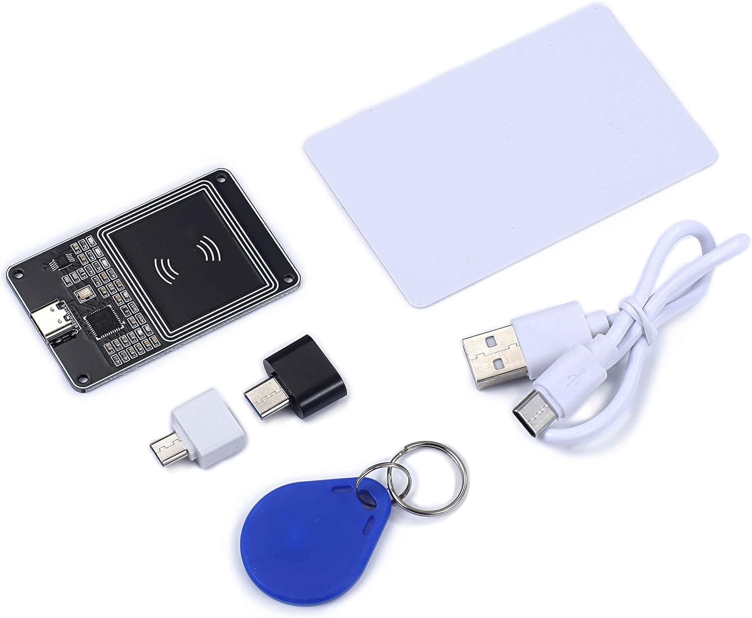 Teyleten Robot PN532 V2.0 NXP NFC RFID Module Writer Reader Near Field Communication Module Kit I2C SPI HSU 13.56MHz for Arduino Raspberry Pi Android