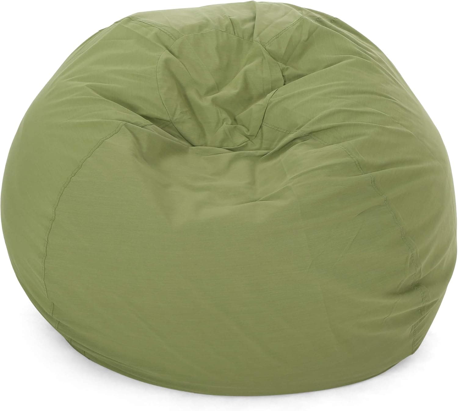 Christopher Knight Home Poppy Indoor Water Resistant 4.5' Bean Bag, Green