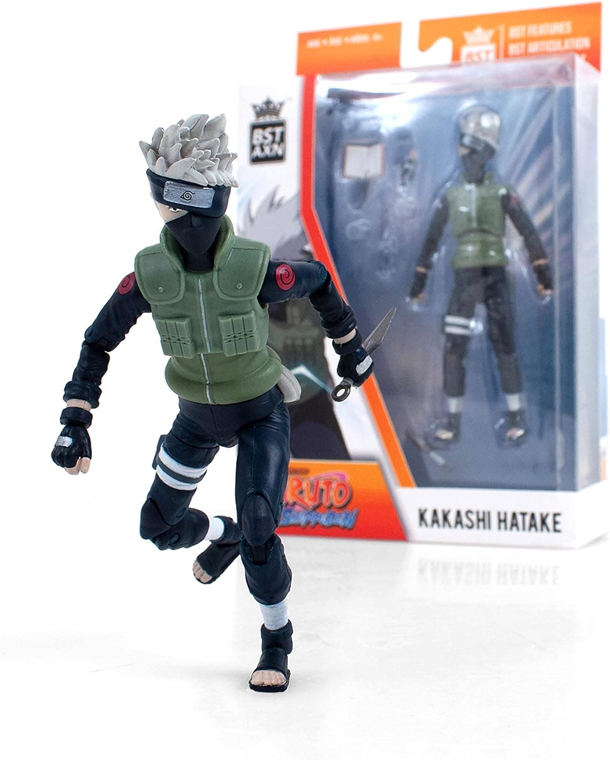 The Loyal Subjects Naruto Kakashi Hatake BST AXN 5" Action Figure